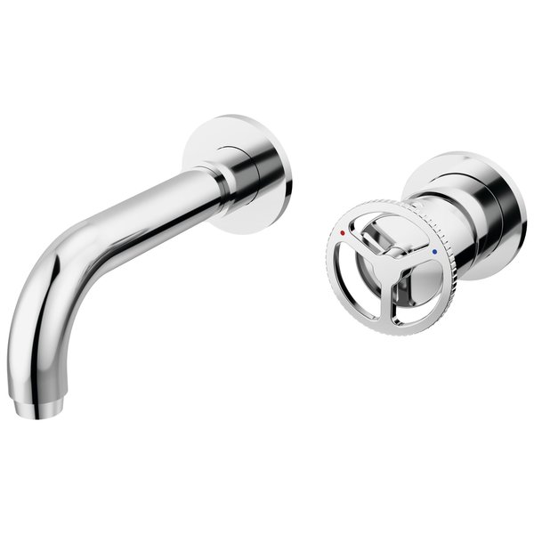 Delta Trinsic: Two Handle Wall Mount Bathroom Faucet Trim T3558LF-WL